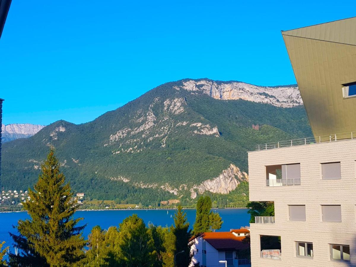 Corniche Joli T2 A 300 M Du Lac Avec Parking Prive Annecy Bagian luar foto